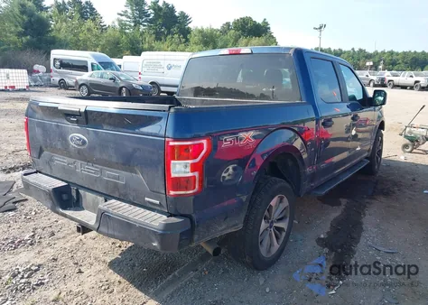 2018 Ford F-150 Xl из США, поврежденный, VIN 1FTEW1EP3JFB17764